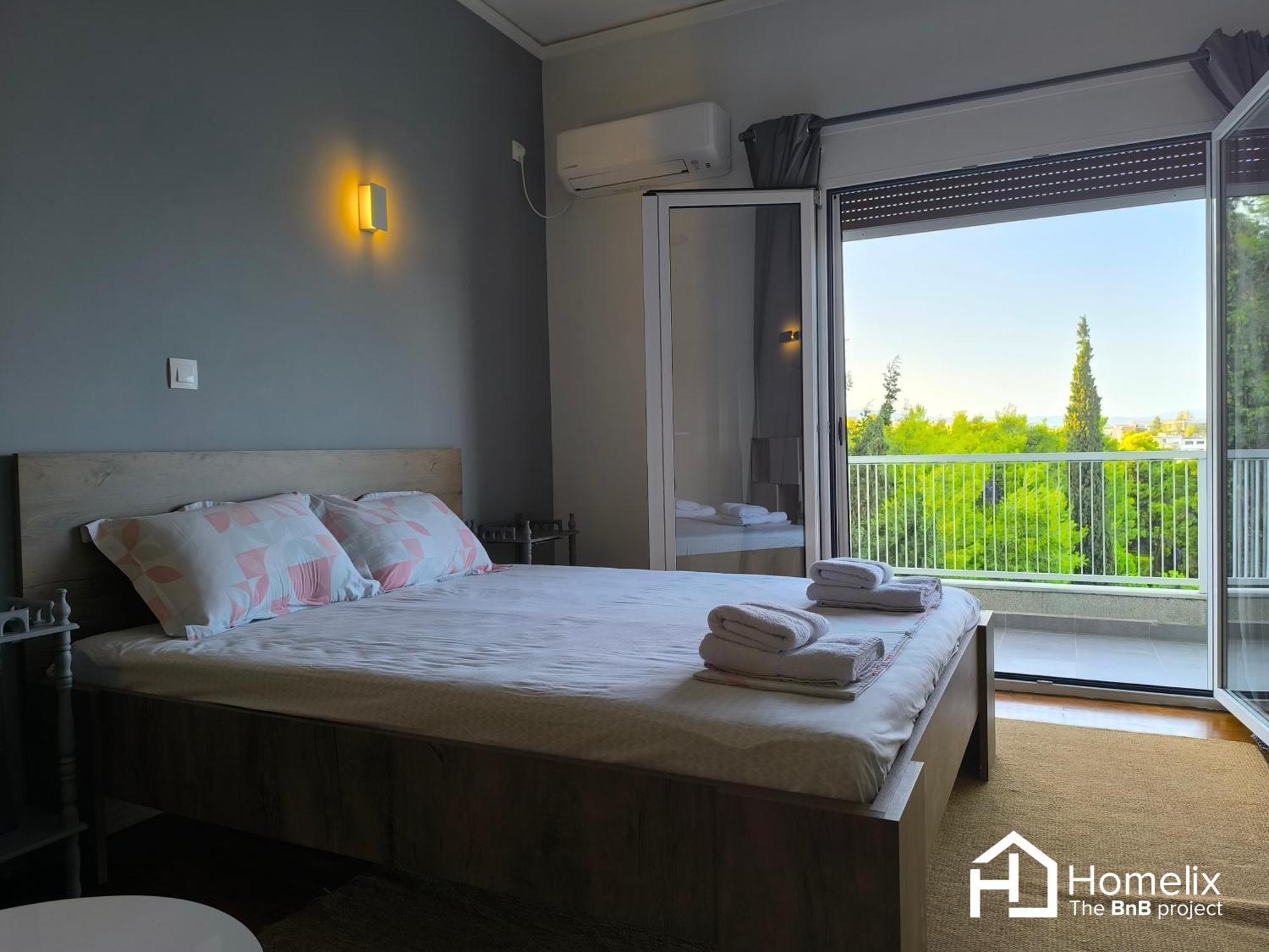 30M² Cosy Studio With Panoramic Sea View Chalkís Exterior foto