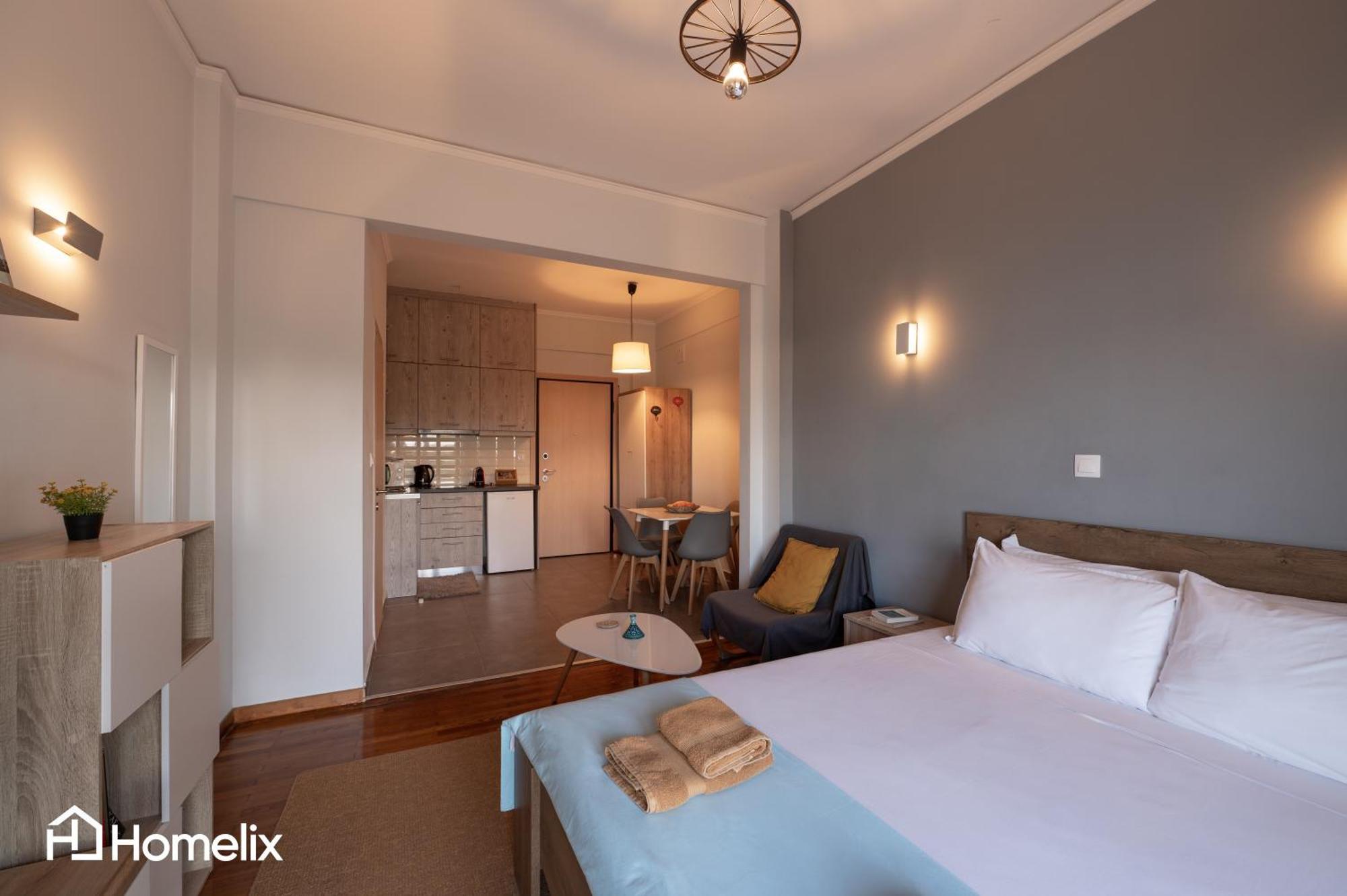 30M² Cosy Studio With Panoramic Sea View Chalkís Exterior foto
